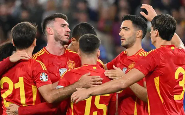 西班牙轻松击败阿尔巴尼亚,领先优势扩大 西班牙轻松击败阿尔巴尼亚,领先优势扩大